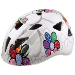 Alpina Ximo Flash Kinder-Fietshelm - White Flower