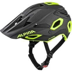 Alpina Rootage Helm - Black-neon-yellow