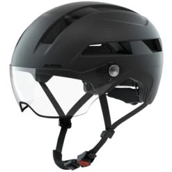 Alpina Soho Visor Fietshelm - Black Matt