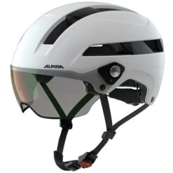 Alpina Soho Visor V Fietshelm - White Matt