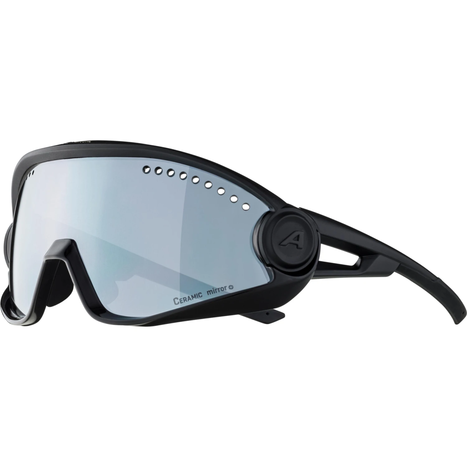 Alpina 5W1NG Glasses - All Black / Black Mirror 5 Alpina 5W1NG Glasses - All Black / Black Mirror - Image 3