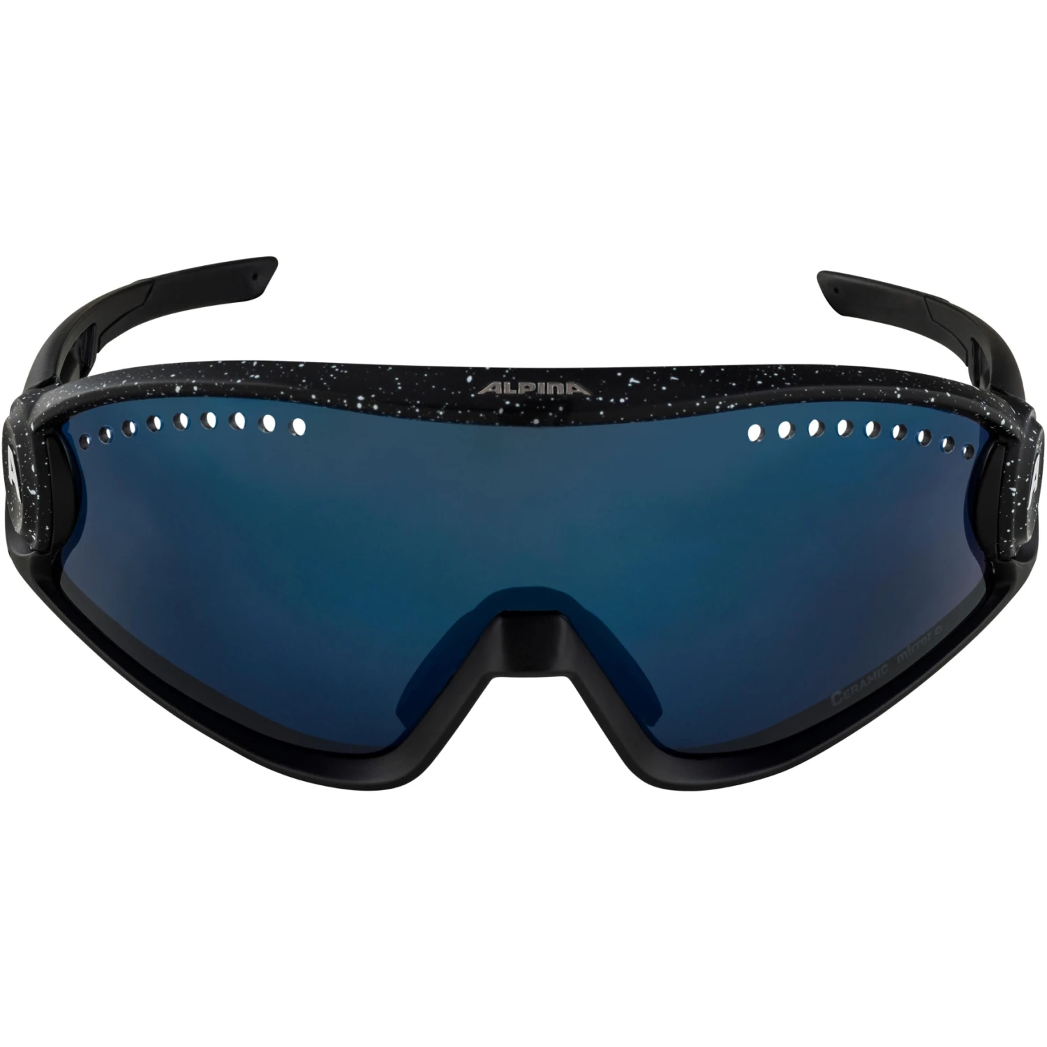 Alpina 5W1NG Glasses - Black Blur / Blue Mirror 6 Alpina 5W1NG Glasses - Black Blur / Blue Mirror - Image 4