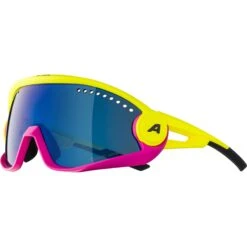 Alpina 5W1NG Glasses - Pineapple-magenta / Blue Mirror -Alpina Verkoop alpina 5w1ng cm glasses pineapple magenta blue mirror 3 894766