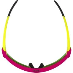 Alpina 5W1NG Q Glasses - Pink-green-yellow / Quattroflex+ Silver Mirror -Alpina Verkoop alpina 5w1ng qcm glasses pink green yellow silver mirror 8 894617