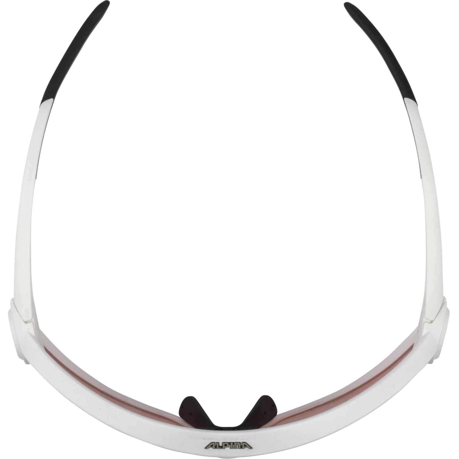 Alpina 5W1NG Q Glasses - White Matt / Quattroflex+ Red Mirror 5 Alpina 5W1NG Q Glasses - White Matt / Quattroflex+ Red Mirror - Image 3
