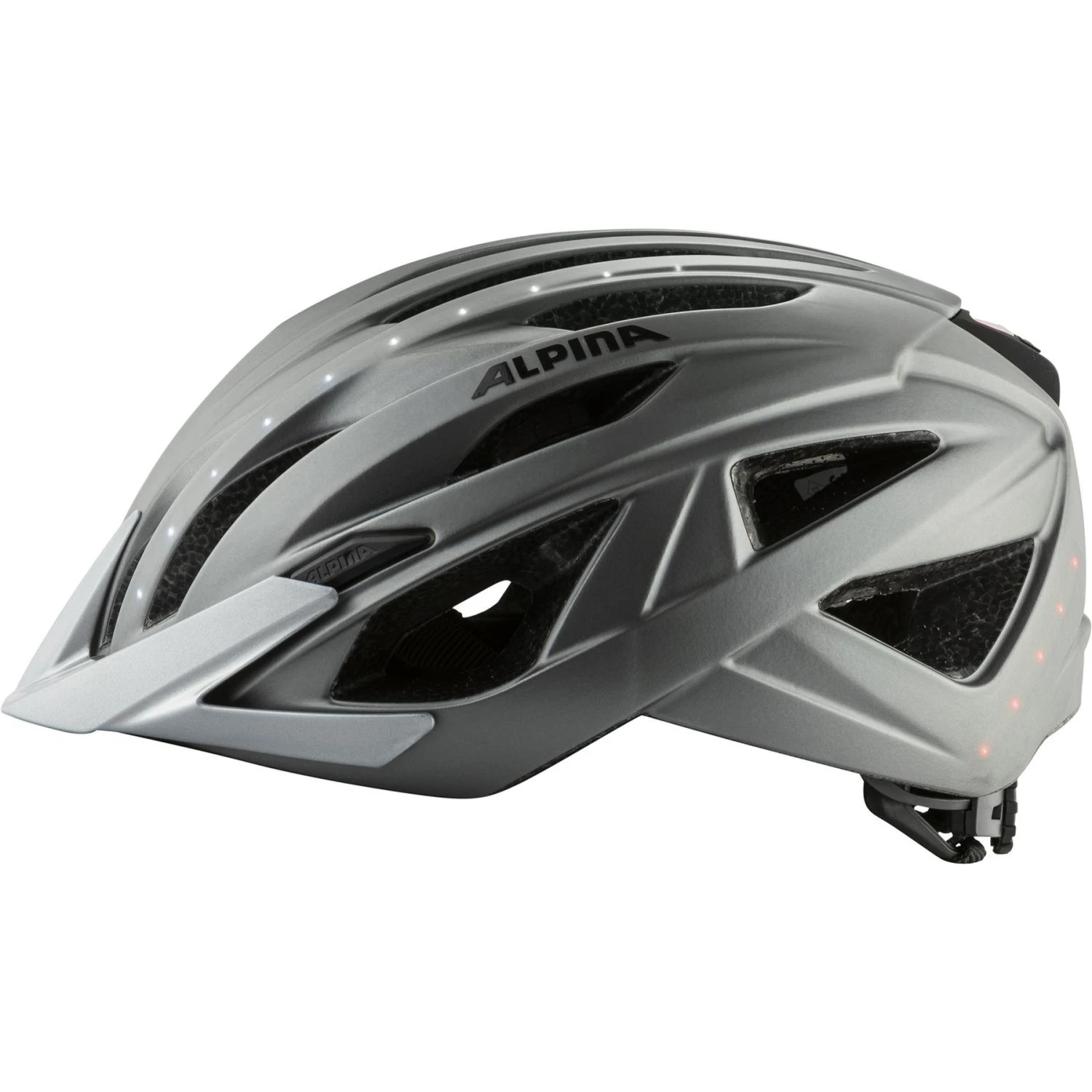 Alpina Haga LED Helm - Darksilver Matt 6 Alpina Haga LED Helm - Darksilver Matt - Image 4