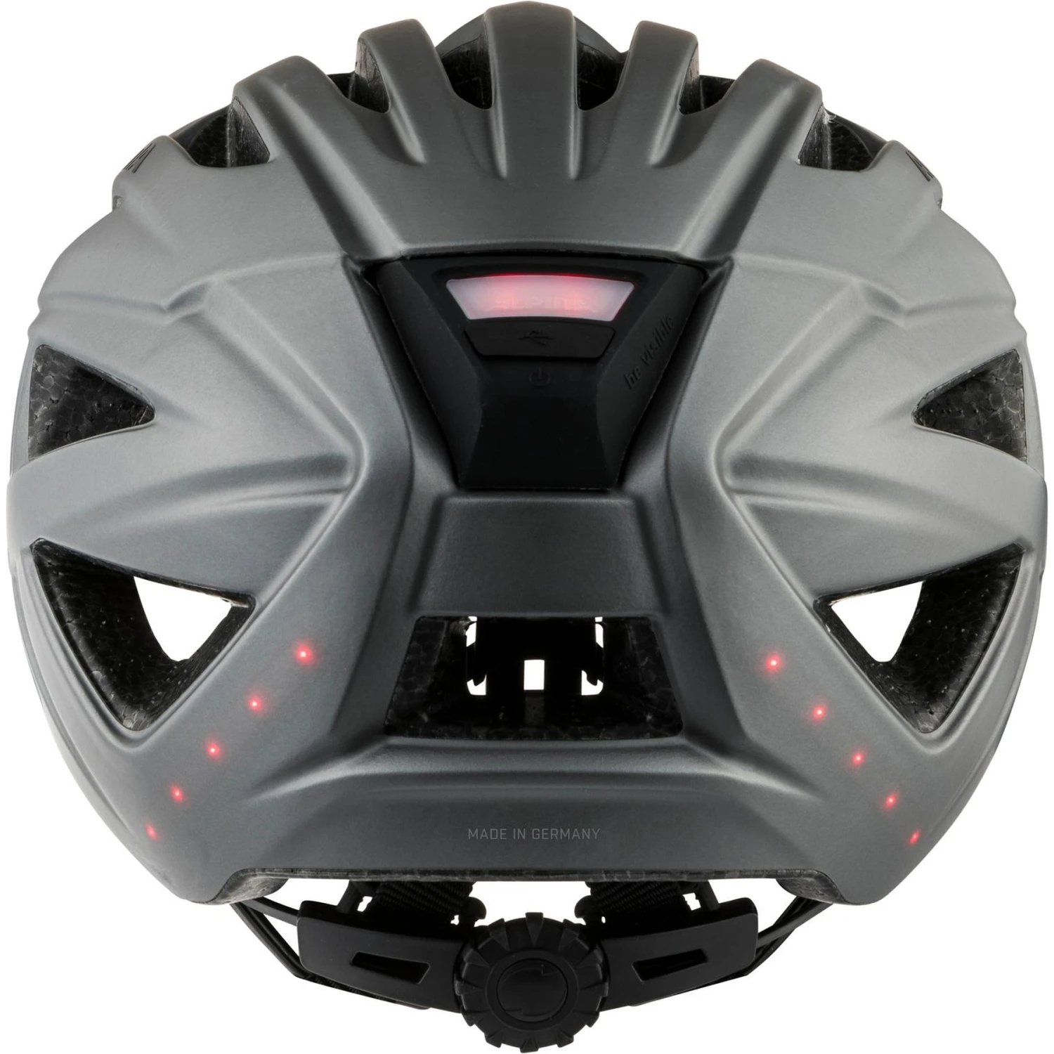 Alpina Haga LED Helm - Darksilver Matt 5 Alpina Haga LED Helm - Darksilver Matt - Image 3