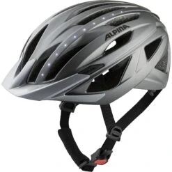 Alpina Haga LED Helm - Darksilver Matt