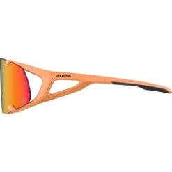 Alpina Hawkeye S Q-Lite Bril - Peach Matt/Q-Lite Pink Mirror -Alpina Verkoop alpina hawkeye s q lite glasses peach matt q lite pink mirror 2 1062220