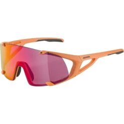 Alpina Hawkeye S Q-Lite Bril - Peach Matt/Q-Lite Pink Mirror