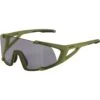 Alpina Hawkeye S Q-Lite V Glasses - Olive Matt / Quattroflex Lite Varioflex Purple -Alpina Verkoop alpina hawkeye s q lite v glasses olive matt quattroflex lite varioflex purple 1 1306262