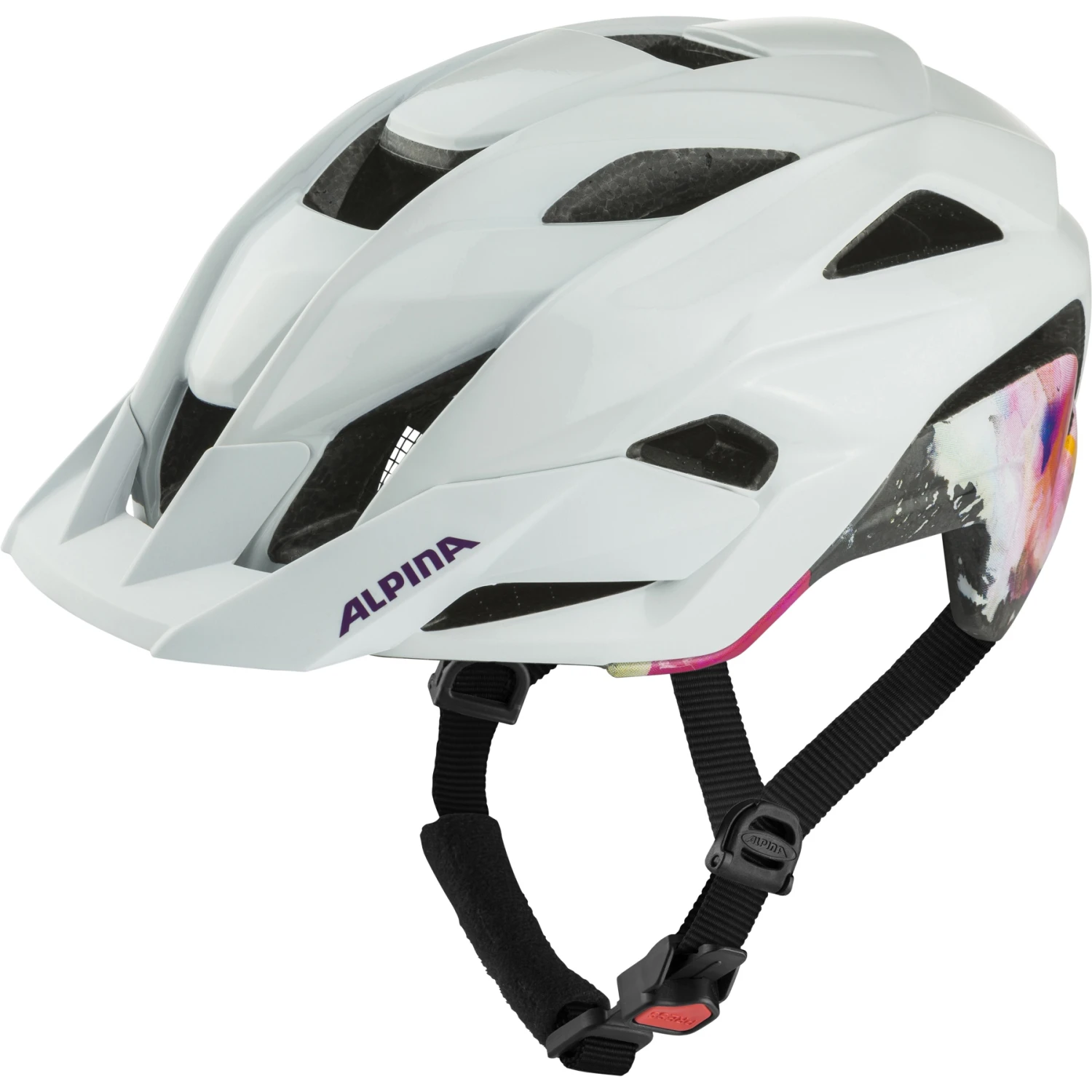 Alpina Kamloop Fietshelm - Michael Cina White Gloss 3 Alpina Kamloop Fietshelm - Michael Cina White Gloss