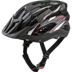Alpina MTB 17 Helm - Black-white-red