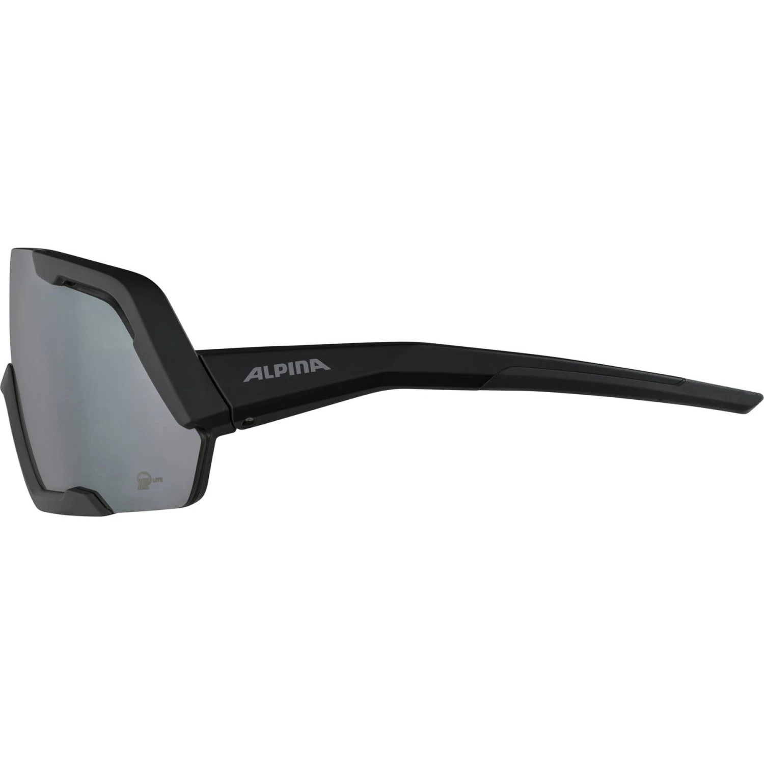 Alpina Rocket Q-Lite Glasses - Black Matt/Ceramic Silver Mirror 6 Alpina Rocket Q-Lite Glasses - Black Matt/Ceramic Silver Mirror - Image 4
