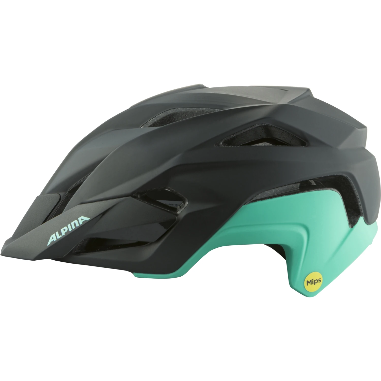 Alpina Stan Mips Helm - Black-turquoise Matt 4 Alpina Stan Mips Helm - Black-turquoise Matt - Image 2