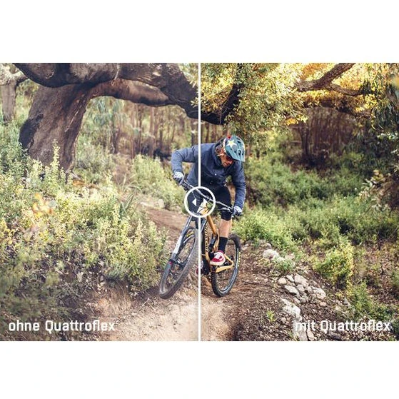 Alpina 5W1NG Q Glasses - White Matt / Quattroflex+ Red Mirror 10 Alpina 5W1NG Q Glasses - White Matt / Quattroflex+ Red Mirror - Image 8